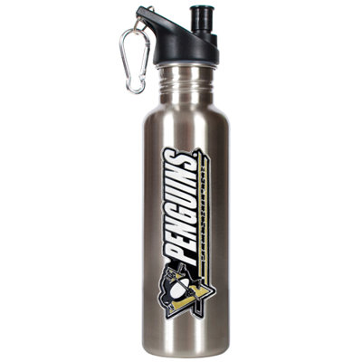 Great American Products NHL 26oz Stainless Steel Water Bottle with Pop-up Spout