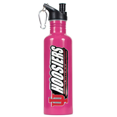 Great American Products NCAA 26oz Stainless Steel Water Bottle with Pop-up Spout in Pink