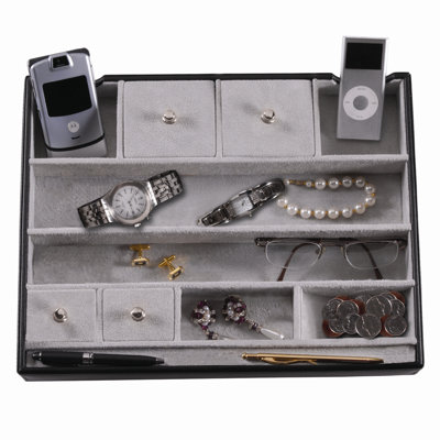 Organizer Valet Tray in Black