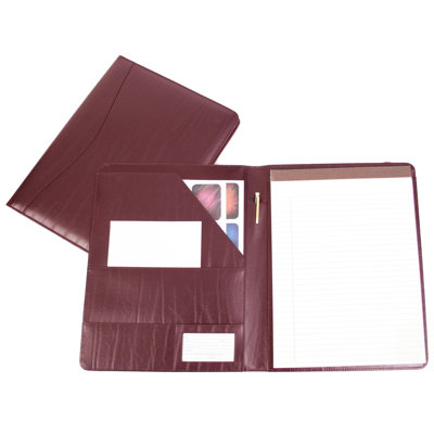 Royce Leather Bonded Leather Padfolio