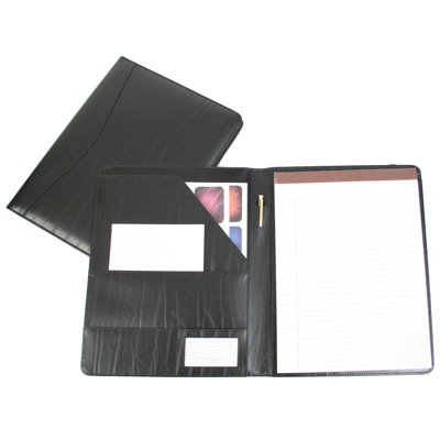 Royce Leather Bonded Leather Padfolio