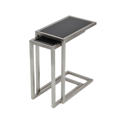 sohoConcept Alfa Glass End Table