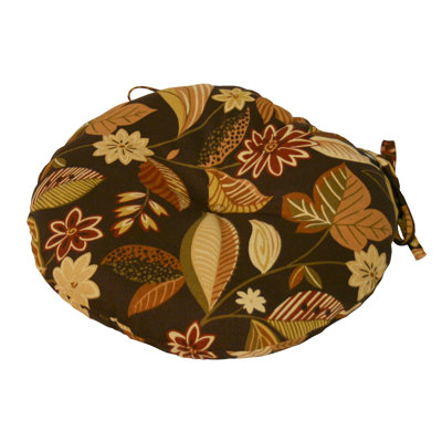 Greendale Home Fashions Bistro Chair Round Outdoor Cushion