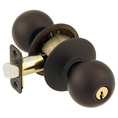 Schlage Orbit Keyed Entry Knob