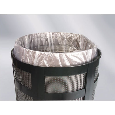 Rubbermaid Commercial Products Architek 17 Gallon Radius Ash Urn Trash Receptacle