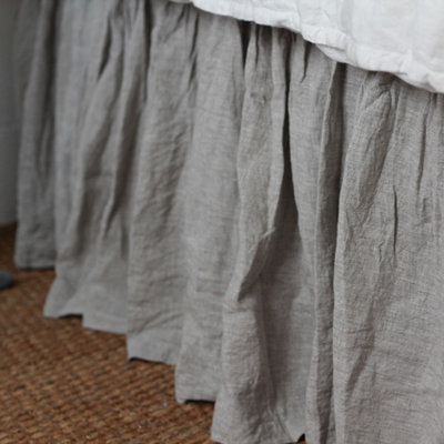 Pom Pom At Home Organic Linen Bed Skirt