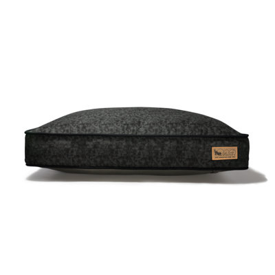 P.L.A.Y. Backyard Frolic Rectangular Dog Bed in Mystic Black