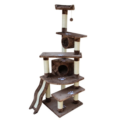 Kitty Mansions 71" Shanghai Cat Tree