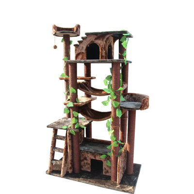 Kitty Mansions 78" Amazon Cat Tree