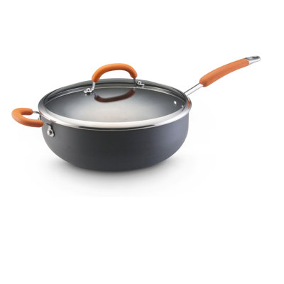 Hard-Anodized 6-qt. Chef's Pan with Lid
