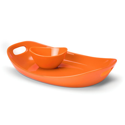 Rachael Ray Serveware Chip and Dip Serving Dish