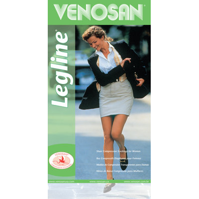 Venosan Legline 15-20 mmHg Women's Thigh High Closed Toe Sheer Stocking