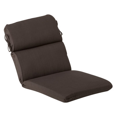 Pillow Perfect Outdoor Rounded Chair Cushion