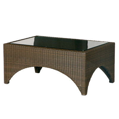 Barlow Tyrie Teak Savannah Small Woven Coffee Table