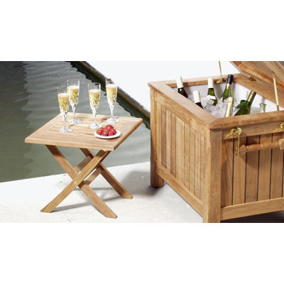 Barlow Tyrie Teak Ascot Ottoman