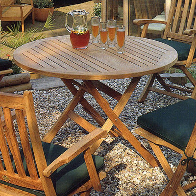 Barlow Tyrie Teak Ascot 3 Piece Dining Set