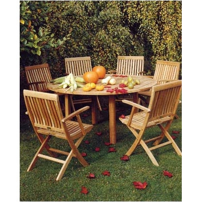 Barlow Tyrie Teak Windsor Circular Dining Table