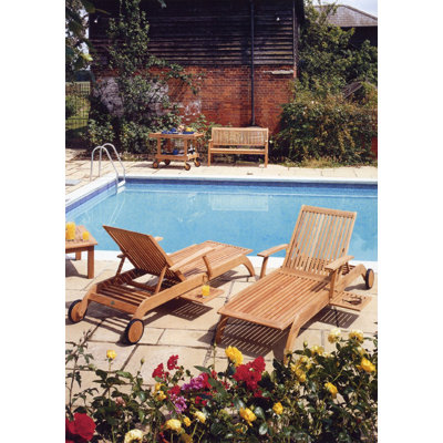 Barlow Tyrie Teak Monaco Lounger