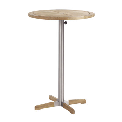 Barlow Tyrie Teak Equinox 4-Seat Outdoor High Dining Set