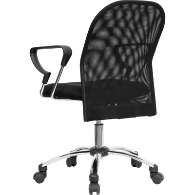 Flash Furniture Mid-Back Mesh Office Chair with Chrome Base