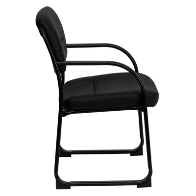 Flash Furniture Mid-Back Leather Office Chair