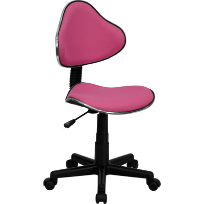 Flash Furniture Student Mid-Back Task Chair with Metal Accent Bands
