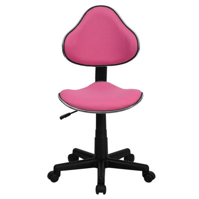 Flash Furniture Student Mid-Back Task Chair with Metal Accent Bands