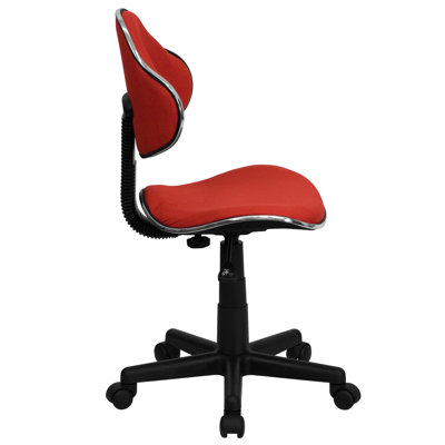 Flash Furniture Student Mid-Back Task Chair with Metal Accent Bands