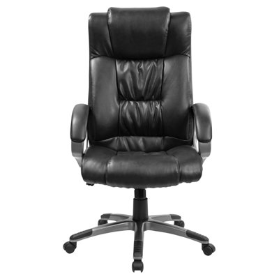 Flash Furniture Double Padded High-Back Office Chair with Titanium Base