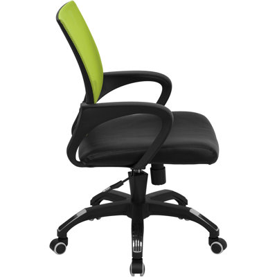 Flash Furniture Mid-Back Leather Task Chair