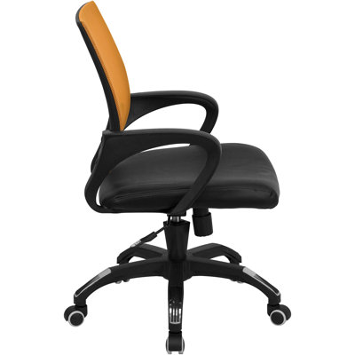 Flash Furniture Mid-Back Leather Task Chair