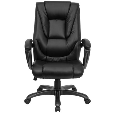 Flash Furniture High-Back Office Chair with Metal Base