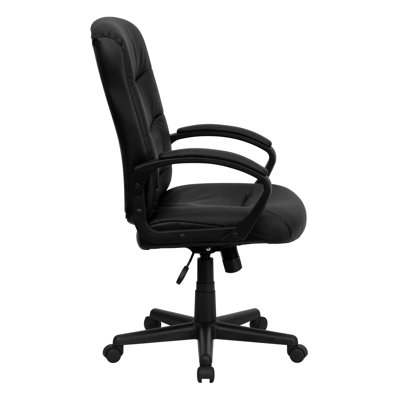 Flash Furniture Mid-Back Leather Office Chair