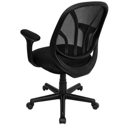Flash Furniture Y-Go Mid-Back Mesh Computer Task Chair