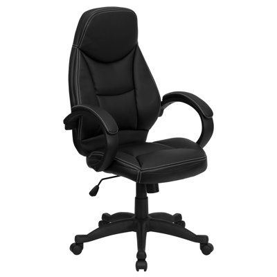 Flash Furniture Office Chair with Outline Stitching
