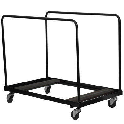 Flash Furniture Steel Folding Table Dolly for Round or Rectangular Tables