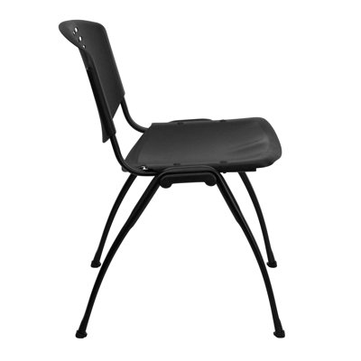 Flash Furniture Hercules Series Polypropylene Stack Chair with  Frame