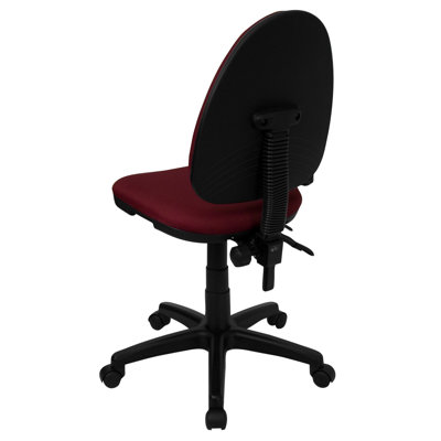 Flash Furniture Mid-Back Multi-Functional Task Chair with Adjustable Lumbar Support