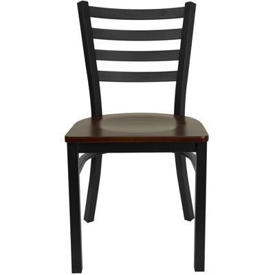 Flash Furniture Hercules Series Ladder Back Side Chair