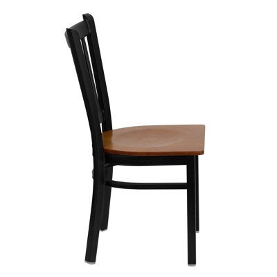 Flash Furniture Hercules Series Vertical Back Side Chair