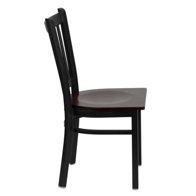 Flash Furniture Hercules Series Vertical Back Side Chair