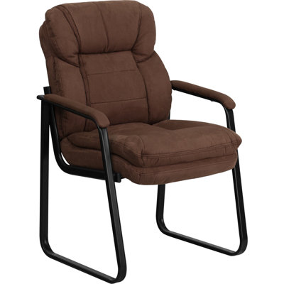 Flash Furniture Executive Guest Side Chair with Sled Base
