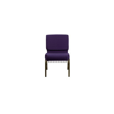 Flash Furniture Hercules Series 21'' Extra Wide Stacking Church Chair with 4'' Thick Seat