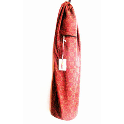 OMSutra Saree Fabric Yoga Mat Bag