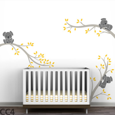 LittleLion Studio Koala Tree Branches Wall Decal