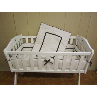 Baby Doll Bedding Hotel Style Cradle Bedding Set