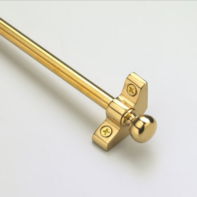 Zoroufy 48" Inspiration Stair Rod Set with Round Finials