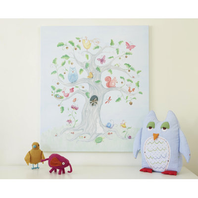 The Little Acorn Wishing Tree Coverlet