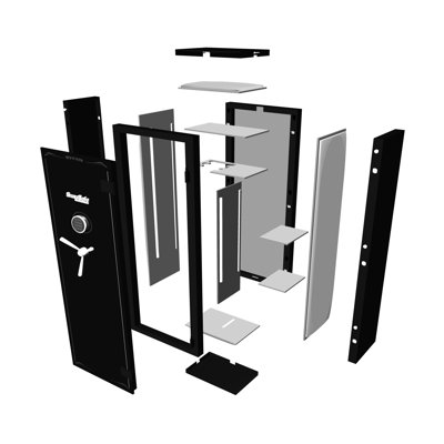 Snap Safe Fireproof Electronic Lock Titan Gun Safe