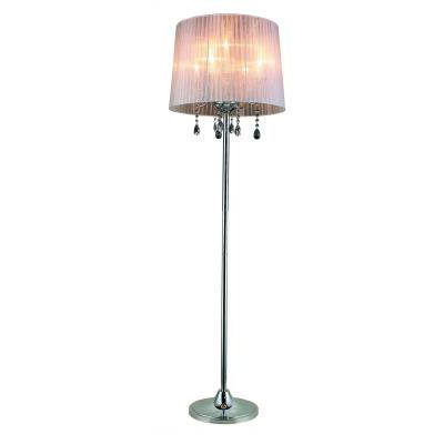 Gen-Lite Sheer Five Light Floor Lamp in Chrome